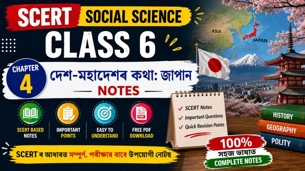 scert social science class 6 chapter 4 Notes