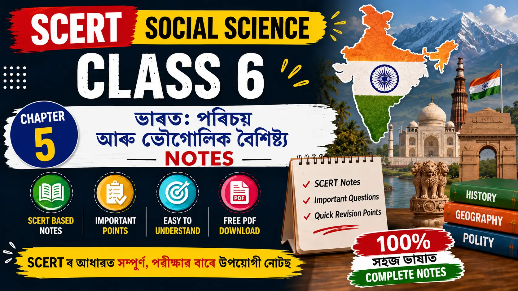SCERT Class 6 Social Science Chapter 5
